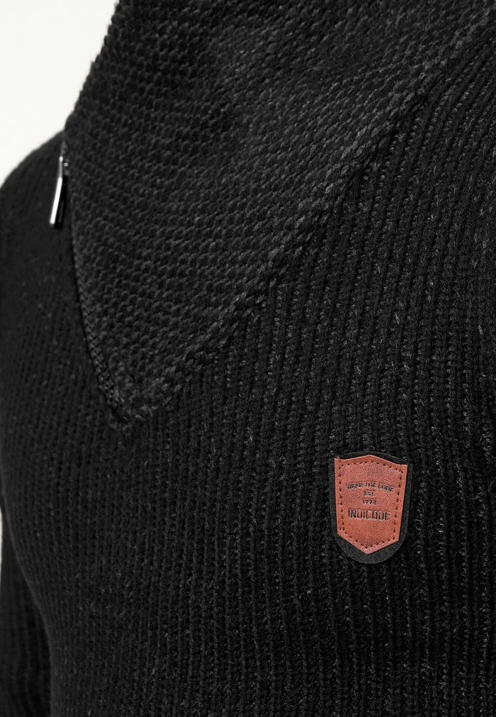 DANE - Pullover - black INDICODE JEANS DANE - Pullover - Black -INDICODE Ventes d332ce9c6dbd499180e35620815816f6