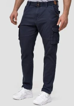 INDICODE JEANS MATHEN - Pantalon Cargo - Navy 3 INDICODE JEANS MATHEN - Pantalon Cargo - Navy -INDICODE Ventes d350d7e8c86144a89447329774b6ef84
