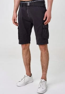INDICODE JEANS BLIXT - Short - Raven