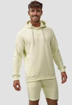 INDICODE JEANS BENTLEY - Sweat à Capuche - Lime Cream