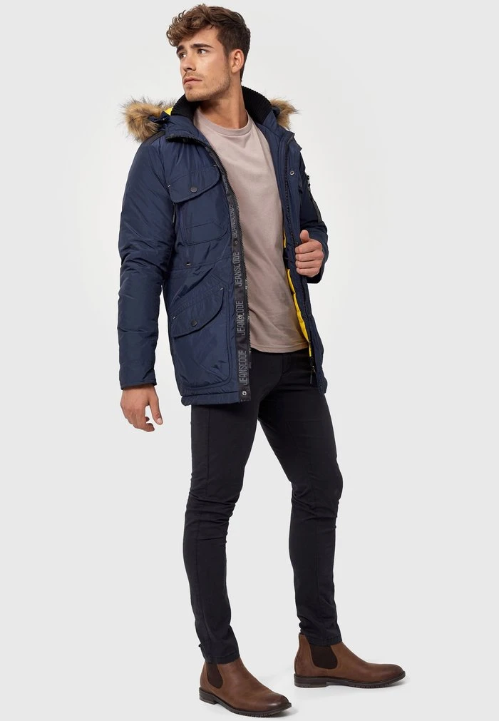 CARPELAN - Veste d'hiver - dark blue INDICODE JEANS CARPELAN - Veste D'hiver - Dark Blue -INDICODE Ventes d5e0eb960d774d5ba1cd42826bb3aa69