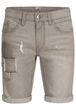 INDICODE JEANS ROBERTS - Short En Jean - Lt Grey -INDICODE Ventes d64ac78cfa25421f959c5259e2c8c31b