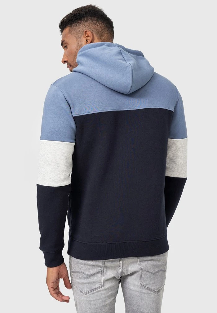 OLSON - Sweat à capuche - china blue INDICODE JEANS OLSON - Sweat à Capuche - China Blue -INDICODE Ventes d78a0df2e93942d68593738e33d0d574