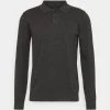 INDICODE JEANS BARNER - Polo - Charcoal Mix