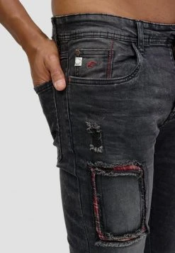 INDICODE JEANS COMPTON - Jeans Skinny - Vintage Black 9 INDICODE JEANS COMPTON - Jeans Skinny - Vintage Black -INDICODE Ventes d99bac066d4c46afad5aff9cb174237c