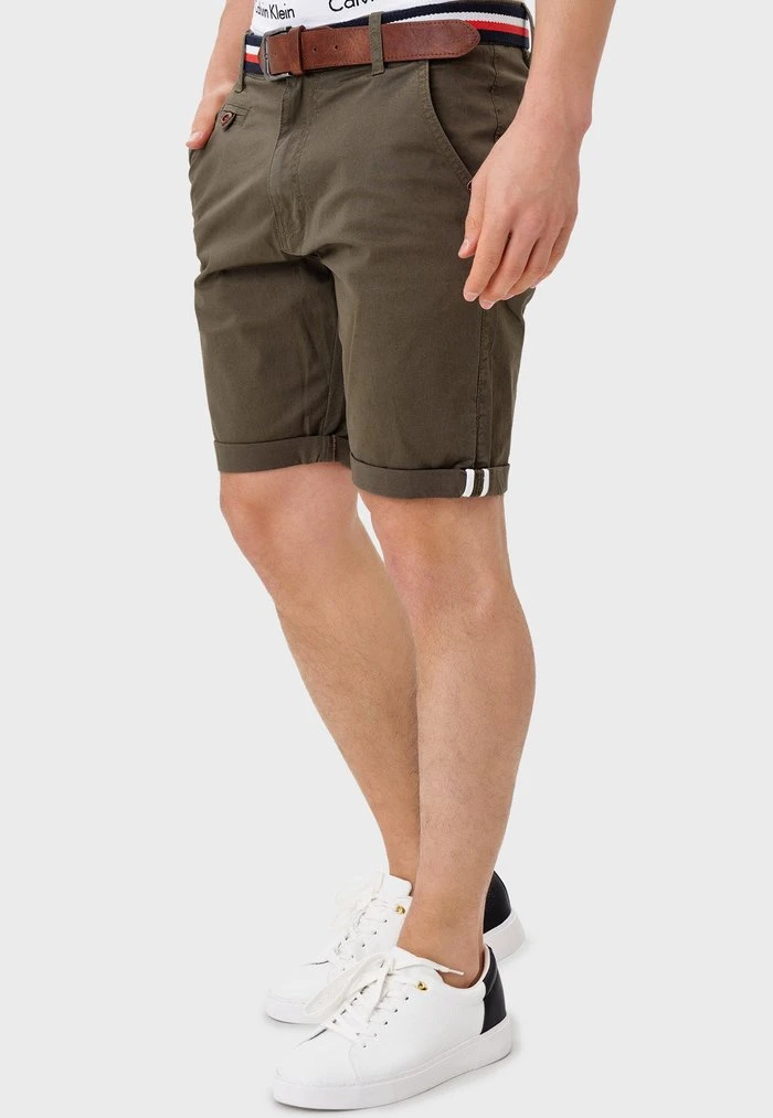 INDICODE JEANS Short - Dark Green 4 INDICODE JEANS Short - Dark Green – Image 4