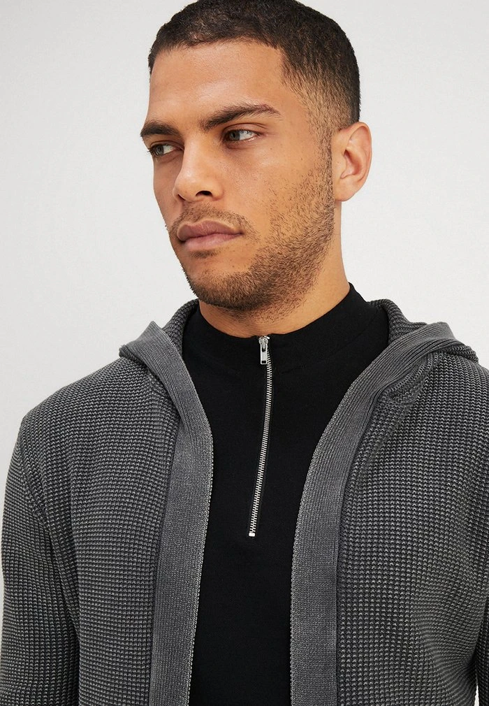 GRAHAM - Gilet - raven INDICODE JEANS GRAHAM - Gilet - Raven -INDICODE Ventes db58f0ee9f364a5c8bcb4b77e6a06a5b