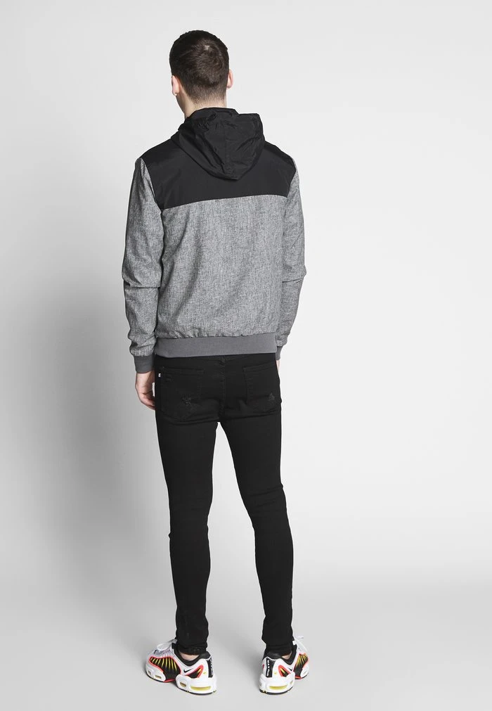 BRUSHWOOD - Veste légère - black INDICODE JEANS BRUSHWOOD - Veste Légère - Black -INDICODE Ventes dc1b5ae6ea064df0adb67d22cb533b55