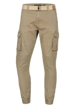 INDICODE JEANS Pantalon Cargo - Cornstalk -INDICODE Ventes dc2ce6ad94fb4ce0b218d2d5ff890786
