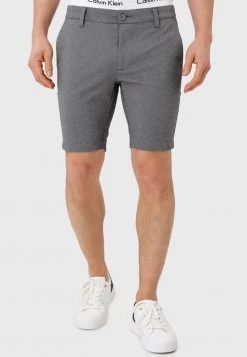 INDICODE JEANS AALBORG - Short - Lt Grey Mix