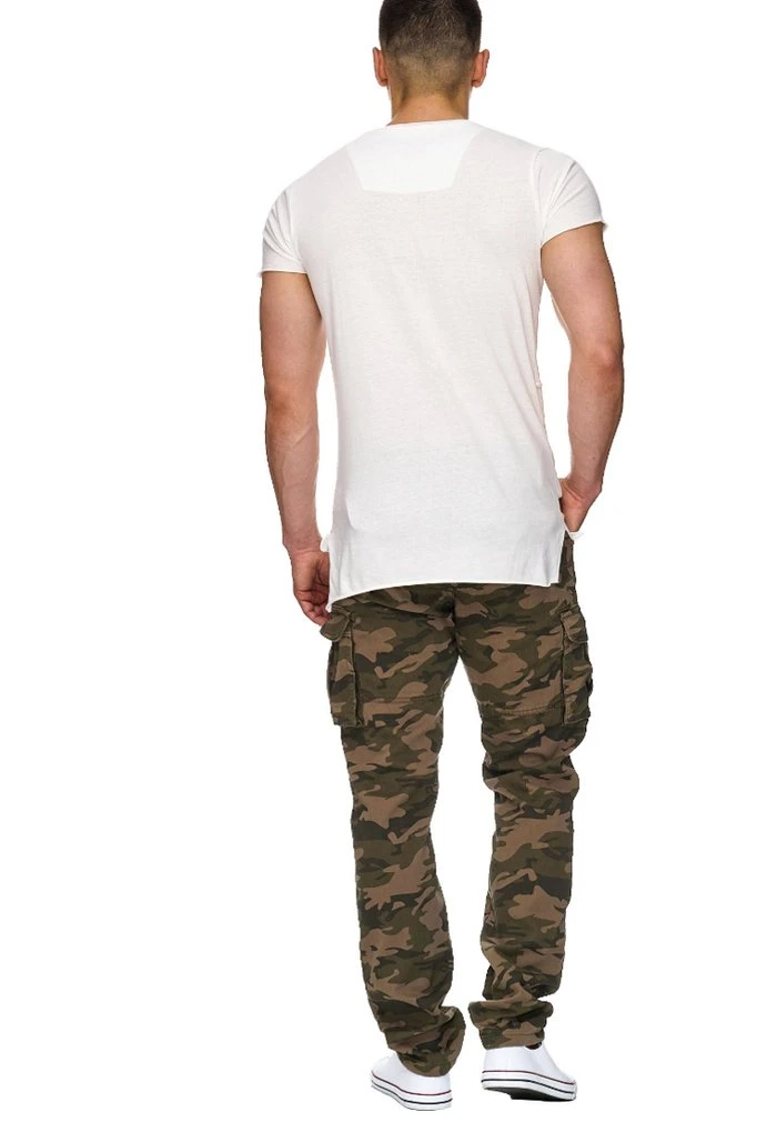 WILLIAM - Pantalon cargo - dired camouflage INDICODE JEANS WILLIAM - Pantalon Cargo - Dired Camouflage -INDICODE Ventes dca97268f0a043ce9c521e6181d9316e