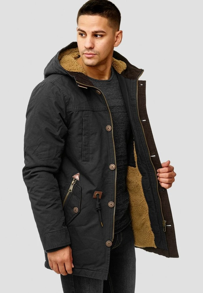 INDICODE JEANS Veste D'hiver - Black 5 INDICODE JEANS Veste D'hiver - Black – Image 5