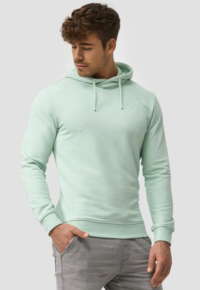 SIMPSON - Sweat à capuche - quiet wave INDICODE JEANS SIMPSON - Sweat à Capuche - Quiet Wave -INDICODE Ventes de008e095d7246cdb9367a44f7af716f