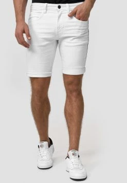 INDICODE JEANS Short En Jean - Off-white