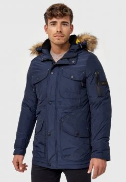 INDICODE JEANS CARPELAN - Veste D'hiver - Dark Blue