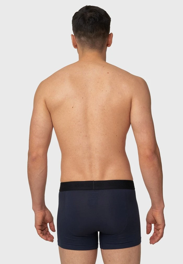 BAMBOO BERLIN - Shorty - white/black/navy INDICODE JEANS BAMBOO BERLIN - Shorty - White/black/navy -INDICODE Ventes dfb95620b4c0431582652eea3c6b8b80