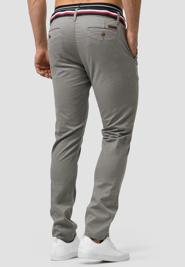 INDICODE JEANS CHERRY - Chino - Light Grey 5 INDICODE JEANS CHERRY - Chino - Light Grey – Image 5