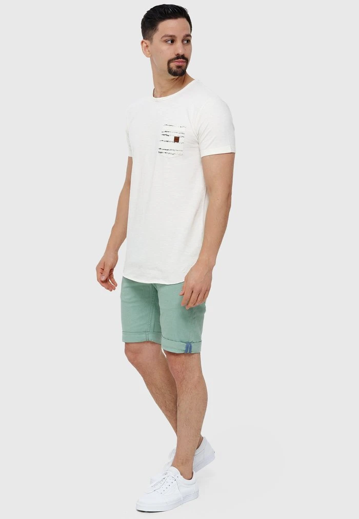 VILLEURBANNE - Short en jean - granite green INDICODE JEANS VILLEURBANNE - Short En Jean - Granite Green -INDICODE Ventes e243e7c542d34937ba33b196dea19320