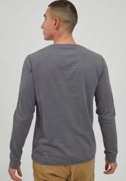 INDICODE JEANS IDARMANDO - T-shirt à Manches Longues - Pewter -INDICODE Ventes e2cd13e0ea6a454b99a87658e247c99b