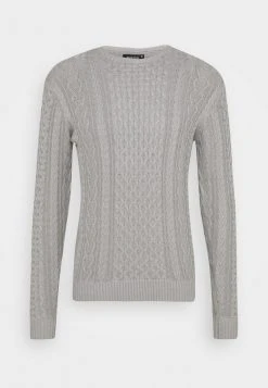INDICODE JEANS BELINSKI - Pullover - Mottled Light Grey -INDICODE Ventes e345c9c713b24fa2951910e681dffc9c