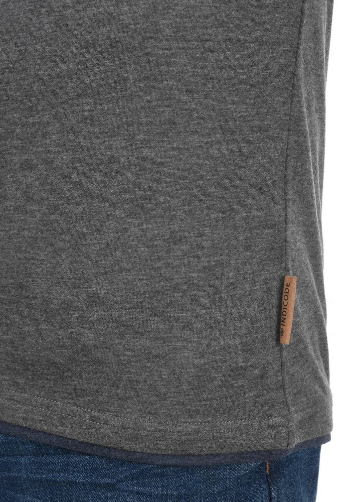 INDICODE JEANS IDGIFFORD - T-shirt à Manches Longues - Gray 6 INDICODE JEANS IDGIFFORD - T-shirt à Manches Longues - Gray – Image 6