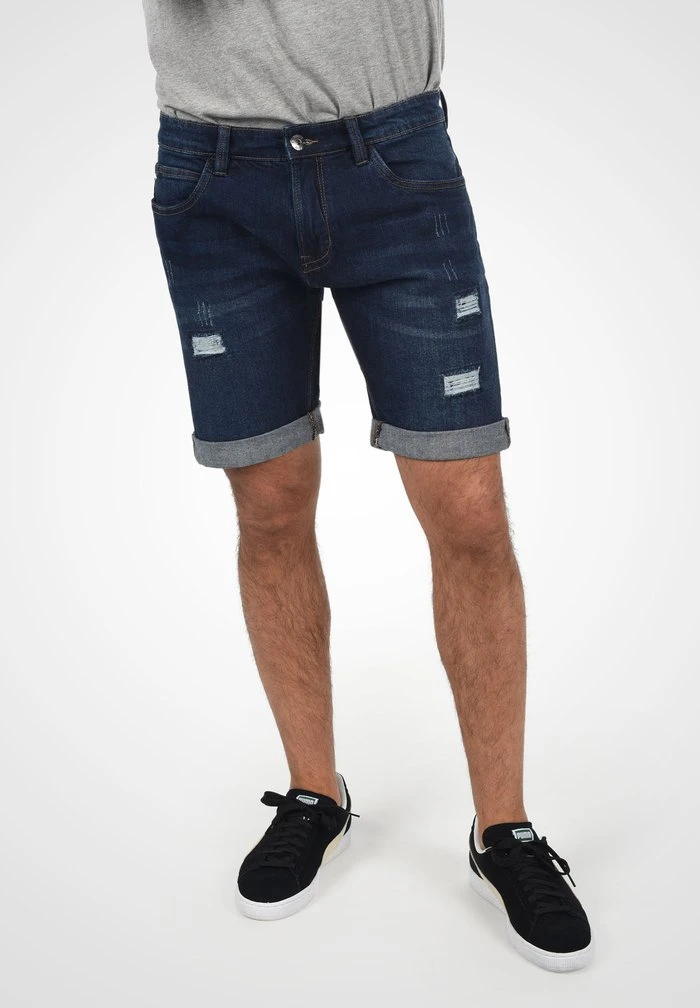 IDHALLOW - Short en jean - dark blue INDICODE JEANS IDHALLOW - Short En Jean - Dark Blue -INDICODE Ventes e4e3899d0ccc4c1799c927a3bca2b7e7