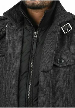 INDICODE JEANS IDBRANDAN - Manteau Court - Dark Coal -INDICODE Ventes e6a5a60c089a4dd694bc9073b78f38f0