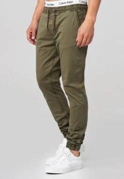 INDICODE JEANS FIELDS - Pantalon Classique - Army 10 INDICODE JEANS FIELDS - Pantalon Classique - Army -INDICODE Ventes e78fd134c8fe45ca97f623749b050ba6