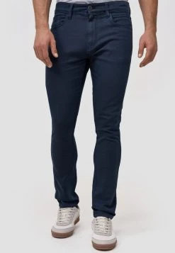 INDICODE JEANS MILOS - Jean Slim - Navy