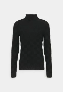 INDICODE JEANS CURTIS - Pullover - Black -INDICODE Ventes e9e18349bdc948659ab61ebbb339a488