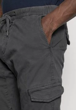 INDICODE JEANS LEVI - Pantalon Cargo - Raven -INDICODE Ventes ea0ad5bbb9b74c74938b6306ed301506