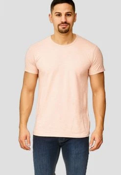INDICODE JEANS WILBUR - T-shirt Imprimé - Cameo Rose