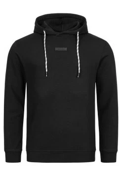 INDICODE JEANS BENTLEY - Sweat à Capuche - Black -INDICODE Ventes ec49ab1c7fd54ca994bcf25b2670afef