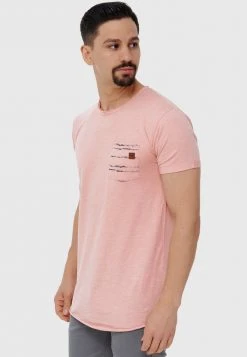 INDICODE JEANS MORAN - T-shirt Imprimé - Coral Cloud -INDICODE Ventes eec80d60f617436997c3e9c9fe01b5b5