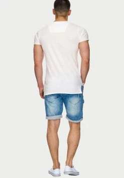 INDICODE JEANS Short En Jean - Blue -INDICODE Ventes eef75eaa41f34ade9e401c5f27aa5f1d