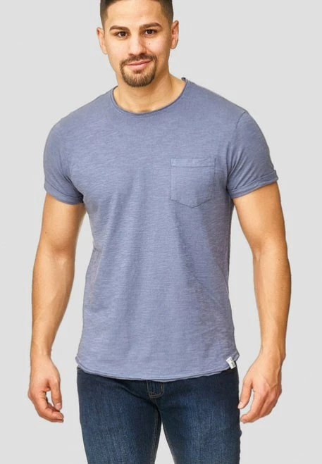WILBUR - T-shirt imprimé - blue/light blue INDICODE JEANS WILBUR - T-shirt Imprimé - Blue/light Blue -INDICODE Ventes f1c58f14161b4927b8092c626ceb1941