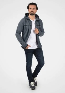 INDICODE JEANS IDNAGAGAMI - Sweat à Capuche Zippé - Navy Mix -INDICODE Ventes f22fe4c9a1a34292b8d9d85552893018
