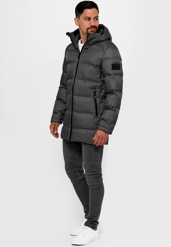 INDICODE JEANS Veste D'hiver - Pewter 2 INDICODE JEANS Veste D'hiver - Pewter – Image 2