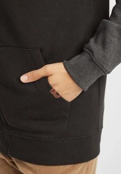 INDICODE JEANS IDTERENCE - Sweat à Capuche Zippé - Black -INDICODE Ventes f3086b85ad6f42beafb6a66f0828e3f8