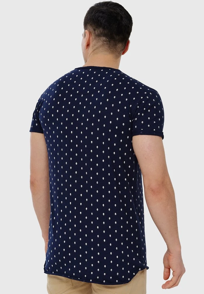 T-shirt imprimé - navy INDICODE JEANS T-shirt Imprimé - Navy -INDICODE Ventes f33c8a72023e44d5a981ad04466ea891