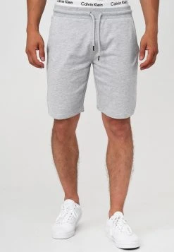 INDICODE JEANS ECKERD - Short - Lt Grey Mix