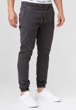 INDICODE JEANS FIELDS - Pantalon Classique - Raven -INDICODE Ventes f4bb56b730ec445bbd5b1f3bd61dabaa