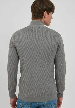 INDICODE JEANS IDBANJAMINO - Gilet - Grey Mix -INDICODE Ventes f5264ccd5258439cb00d8317a9f341ca