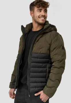 INDICODE JEANS MURILLO - Veste D'hiver - Army 9 INDICODE JEANS MURILLO - Veste D'hiver - Army -INDICODE Ventes f55e3803fd8646d784f43a41db14198a