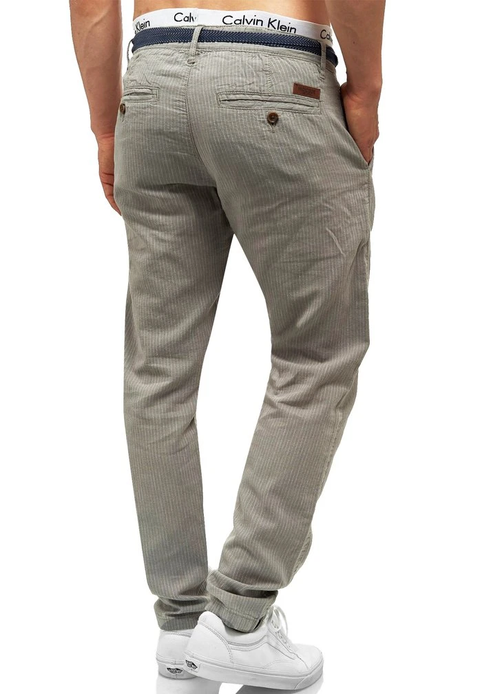 INDICODE JEANS ARONA - Chino - Lt Grey 6 INDICODE JEANS ARONA - Chino - Lt Grey – Image 6