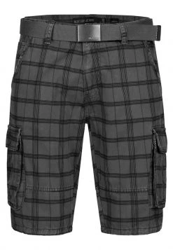 INDICODE JEANS BLIXT - Short - Raven Check -INDICODE Ventes f959f6a3e35c489d90f4b409ee157604
