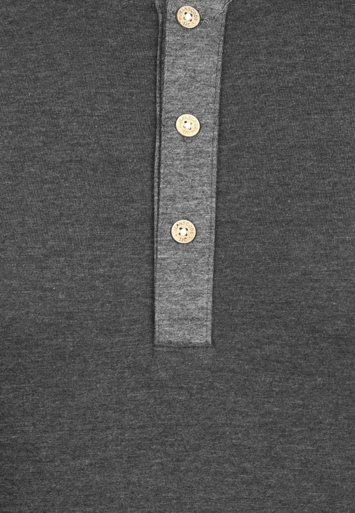 IDWINSTON - T-shirt à manches longues - charcoal INDICODE JEANS IDWINSTON - T-shirt à Manches Longues - Charcoal -INDICODE Ventes fa409d844c7848c2b2f188e62f2d30b6