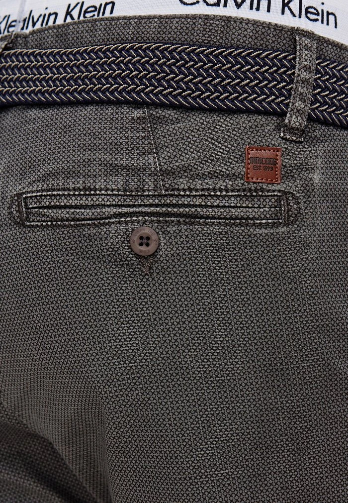 INDICODE JEANS Short - Pewter 4 INDICODE JEANS Short - Pewter – Image 4