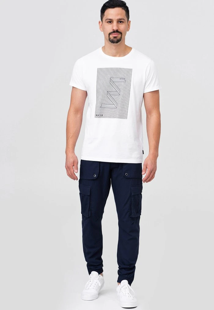 Pantalon cargo - navy INDICODE JEANS Pantalon Cargo - Navy -INDICODE Ventes fb4c80265e9b4ddc9764ac04a643a669