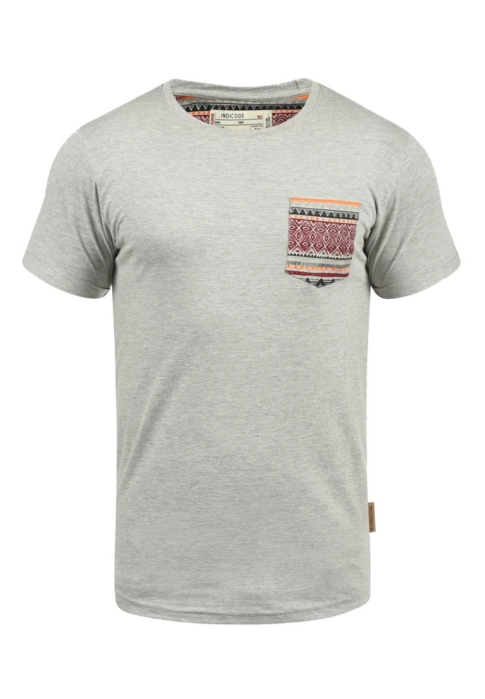 INDICODE JEANS IDPAXTON - T-shirt Imprimé - Light Grey 4 INDICODE JEANS IDPAXTON - T-shirt Imprimé - Light Grey â Image 4